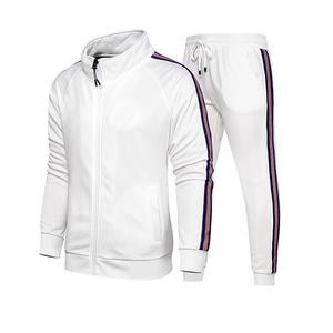 Ensemble de survêtement streetwear slim fit pour homme Ville Sports, 100% coton molletonné 300 GSM, séchage rapide, logo personnalisé sérigraphié sur le devant - Product Image 6
