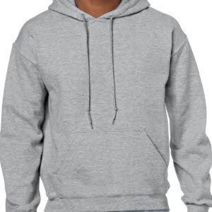 Sweat à capuche pour homme en molleton 100% coton respirant, manches longues, streetwear, options de couleurs, hiver - Product Image 3