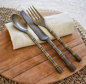 Ensemble de couverts en laiton, style vintage, pour décoration de table de mariage, vaisselle, décoration de table de ferme, cadeaux pour la maison - Product Image 1