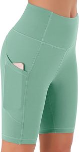 Women's <b>Leggings</b> Shorts High Waist Push up Solid Breathable Polyester Spandex Fitness Yoga Pants Casual <b>Workout</b> Phone <b>Pocket</b> - Product Image 5