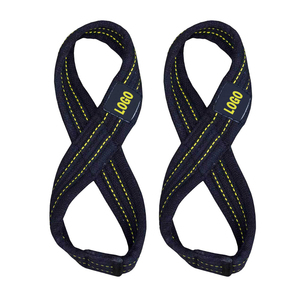 Sangles de musculation en coton CLOVIX SPORTS, bandes de soutien pour les poignets, sangles d'entraînement, logo personnalisé - Product Image 3