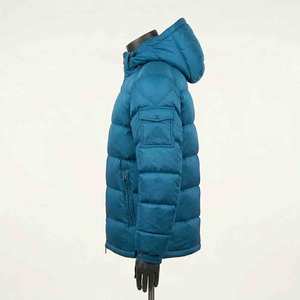 High Quality Best Formal Slim Reversible Quick Dry Breathable Waterproof Hooded Winter High Street Canvas Puffer Men <b>Jackets</b> - Product Image 2