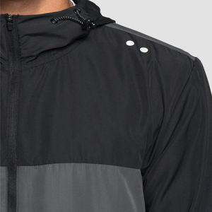 Chaqueta Cortavientos de Lona con Capucha para Invierno, Estilo Urbano Contemporáneo, Ropa Exterior Ligera - Product Image 6