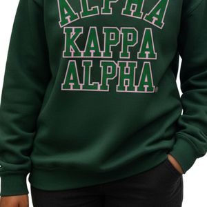 เสื้อสเวตเชิ้ตคอกลมลายกราฟิก Green Ivy League ผ้าฝ้ายฟลีซ แขนยาว สไตล์ลำลอง แฟชั่นสำหรับผู้หญิง - Product Image 5