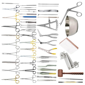 ชุดเครื่องมือผ่าตัดจมูก Gubisch 51 ชิ้น สำหรับศัลยกรรมจมูก ชุดผ่าตัดหู คอ จมูก ผลิตโดย OEM ขายส่งจากโรงงาน - Product Image 2