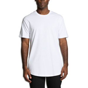 Nueva Camiseta de Marca Moderna 100% Algodón, Corte Regular, Deportiva, con Dobladillo en Arco, para Entrenamiento de Verano, Manga Corta, Lisa, con Letras - Product Image 2