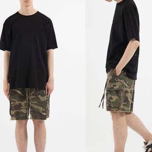 Shorts Cargo Homme Grande Taille Personnalisés avec Poches Latérales 3D, Broderie Vintage, Cordon de Serrage, Camouflage Urbain – Qualité Supérieure, Vente en Gros - Product Image 5