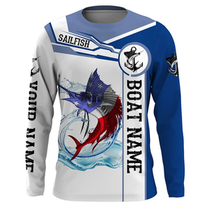 Chemises de pêche pour hommes à manches longues avec logo personnalisé, best-seller, nouveau style, en polyester, en vente - Product Image 1