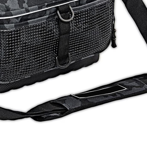 Sac de pêche grand format résistant, sacoche bandoulière pour leurres et matériel de pêche avec compartiments de rangement - Product Image 3