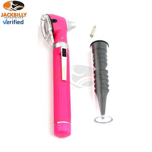 Mini otoscope à fibre optique en acier inoxydable MOL, format de poche, diagnostic portable, éclairage LED lumineux, léger - Product Image 2