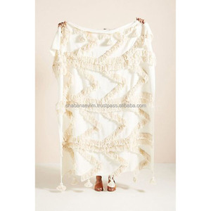 Manta Tejida Bohemia con Borlas para Cama, Sofá, Sala de Estar, Viajes, Decoración del Hogar - Product Image 5