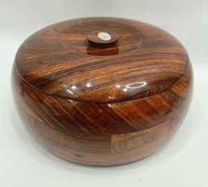 Cacerola de Madera para Hot Pot de Alta Calidad y Más Vendida, con Diseño Clásico de Flores Pintadas a Mano |   Uso Ecológico en la Cocina - Product Image 4