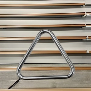 Factory Stainless Steel Polished Seamless Triangular Rings <b>Hardware</b> for Kitchen Bad Accessories Boxed Packaging - Product Image 1