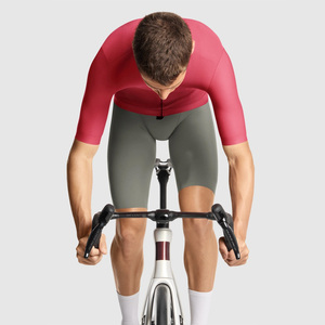 Jersey de Ciclismo para Hombre de Alta Calidad OEM, Manga Corta, Transpirable, de Secado Rápido, 100% Poliéster, Conjunto de Ropa para Hombre - Product Image 3