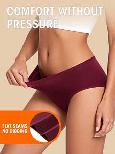 Culottes Hipster Femme Haut de Gamme en Maille Respirante Extensible, Coupe Moderne, Couvrance Totale, Confort Quotidien, Vente en Gros - Product Image 6