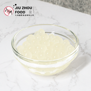 Jiuzhou Premium Lychee Popping Boba 3.4kg in Bottle-HALAL/HACCP Certified Taiwan <b>Bubble</b> <b>Tea</b> <b>Ingredients</b> - Product Image 2