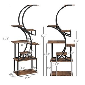 Espositore per Fiori/Piante a Scala con Ripiani per Esporre Vegetazione - Product Image 2