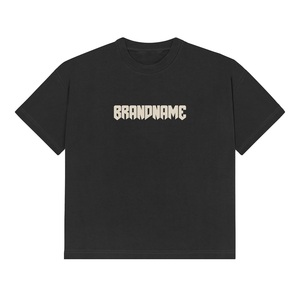 Camisetas de Hombre de Primera Calidad al por Mayor, Totalmente Personalizadas, 2026, 100% Algodón, Cuello Redondo, Corte Holgado - Product Image 2