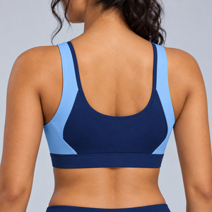 Sujetador deportivo sexy al por mayor, diseño y color personalizados, tops de gimnasio lisos, sujetador deportivo de alto impacto para mujer, sujetador de yoga para mujer - Product Image 6