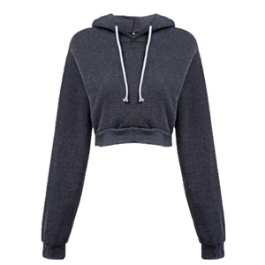 Vente en gros de sweat-shirts à capuche pour femmes, style streetwear, tissu respirant en polyester/coton, manches longues, tissu polaire - Product Image 1