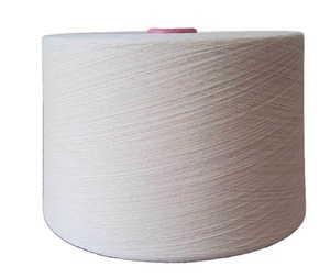 Factory Direct Ne 20s 24s 30s 34s 40s Raw White 100% Ring Spun Combed Compact Cotton Ring Spun Yarn for Knitting and Weaving - Product Image 3