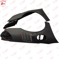 Aile avant Z-ART pour Porsche 997 GT3RS, aile avant en fibre de carbone pour 911 997.1 997.2 2005-2011, kit de pare-chocs avant GT3 RS