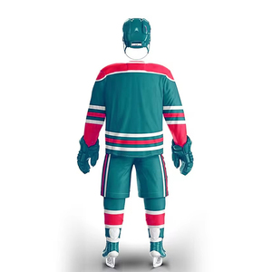 Ensemble d'uniformes de hockey sur roulettes durables, maillot d'équipe personnalisé, short assorti, vêtements de sport professionnels pour les clubs et l'entraînement - Product Image 2