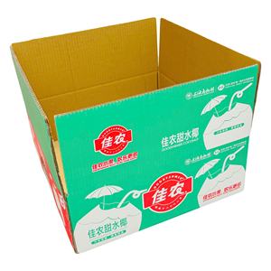 Boîte en carton ondulé pliable avec logo personnalisé, pour jeunes noix de coco fraîches, rectangulaire, avec fentes, écologique, en matériaux recyclés, transport maritime et aérien express - Product Image 5
