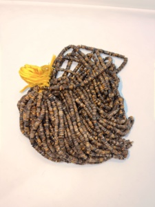 Venta al por Mayor de Cuentas de Ojo de Tigre de 6-8 mm Aproximadamente, Forma de Neumático, Piedras Preciosas Naturales Marrón Amarillo LG, Modelo LG45 de Rajasthan - Product Image 1