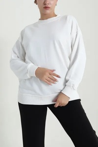 เสื้อฮู้ดผู้หญิง EVER GLOW คุณภาพดีที่สุด ผ้าฝ้ายถัก 100% ระบายอากาศได้ดี แห้งเร็ว เหมาะสำหรับฤดูใบไม้ร่วงและฤดูหนาว รับสกรีนโลโก้ - Product Image 2