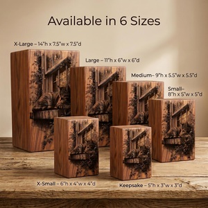 Personalized Wooden <b>Cat</b> <b>Urn</b> Laser Engraved Pet Memorial Box <b>Cat</b> Ashes Keepsake personalized wooden <b>cat</b> <b>urn</b> wooden <b>cat</b> <b>urn</b> <b>cat</b> - Product Image 6