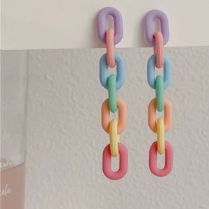 Pendientes de Clip de Resina con Flores Prensadas, Hojas Botánicas y Diseño Geométrico Abstracto para Mujer, Estilo Clásico, Marca H a CRAFT - Product Image 2