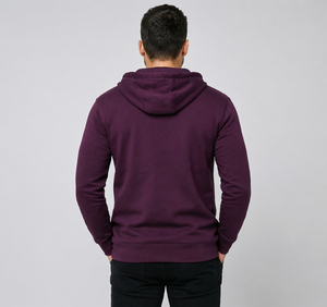 Sweat à capuche zippé décontracté pour homme, offrant un confort moderne, une douceur respirante et une polyvalence élégante pour un style décontracté au quotidien. - Product Image 5