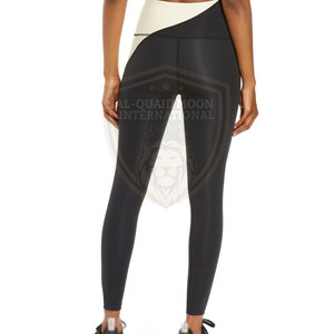 Leggings de yoga de qualité supérieure au design unique, fabrication professionnelle de premier ordre, taille élastique - Product Image 3