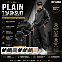 Fabricant de survêtements en molleton français sur mesure, ensemble sweat à capuche et pantalon de jogging en coton épais, marque privée, unisexe, vente en gros