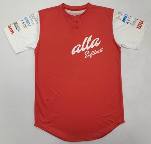 Uniformes de Béisbol y Sóftbol Personalizados con Impresión, Uniformes de Equipo, Suaves, Ligeros, Transpirables, de Poliéster, para Entrenamiento, OEM, ODM, al por Mayor - Product Image 3