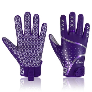 Guantes de Fútbol Americano Súper Adhesivos al Por Mayor, con Logotipo y Tallas Personalizadas, Guantes para Clima Frío, Guantes de Rugby - Product Image 4