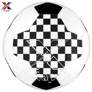 Ballon de football professionnel de taille officielle 5, léger, écologique, de qualité export, personnalisable, en cuir PVC/PU résistant pour l'extérieur - Product Image 3