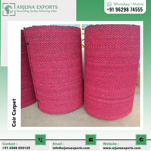 Direct Factory Bulk Price Natural Coir <b>Carpet</b> <b>Rolls</b> Modern Style for Indoor Outdoor Use for Residential Hallways Garden Pathways - Product Image 4