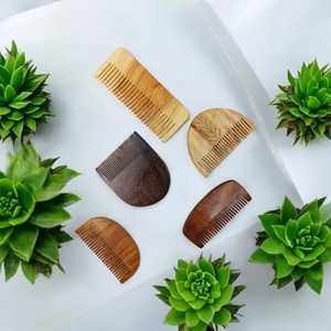 Peine de madera rectangular hecho a mano, pulido, con temática de amor, decoración de San Valentín para estantería, artesanía de mesa - Product Image 5