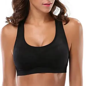 Oem Workout Halter Neck Shockproof Strappy Yoga Bra Fitness Women Thin Strappy Backless Sports Bra For Women - Product Image 3