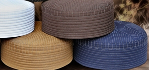 Gorro Musulmán Salama Kufi con Logotipo Personalizado, Gorro de Oración de Poliéster y Algodón, Venta al por Mayor, Gorro Islámico para Hombre, Nuevo Diseño - Product Image 2