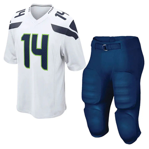 Nuevo Diseño 2026 Uniforme de Fútbol Americano Personalizado 100% Poliéster, Transpirable, Ligero, Suave al Tacto para Hombre - Product Image 1