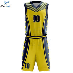 Camiseta de Baloncesto Personalizada de Alta Calidad, Cuello en V, Sin Mangas, Transpirable, de Secado Rápido, Conjunto de Camisetas de Baloncesto OEM ODM - Product Image 1
