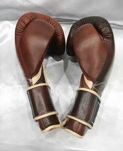 Guantes de Boxeo Marrones para Hombre y Mujer, Guantes Premium para Entrenamiento, Sparring y Saco de Boxeo, Guantes de Boxeo Marrones Profesionales - Product Image 5
