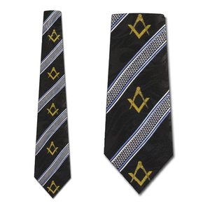 Cravates en soie tissée 100% maçonniques, meilleur prix de gros, design et logo personnalisés pour le bureau et les cadeaux - Product Image 3