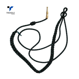 Cordón de hombro hecho a mano de alta calidad al por mayor, cordón para silbato, cordón de seguridad, color personalizado, accesorios para uniformes ceremoniales - Product Image 6