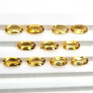 Natural <b>Citrine</b> Oval Cut Faceted Loose Gemstone <b>Citrine</b> Stone For Jewelry Making Wholesale Bulk 6mm 12mm Calibrated Gemstone - Product Image 5