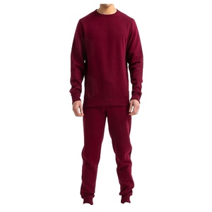 Ensemble de survêtement personnalisé pour créateur de mode, sweat-shirt à manches longues en molleton de coton et pantalon de jogging pour un style décontracté et sportif - Product Image 1