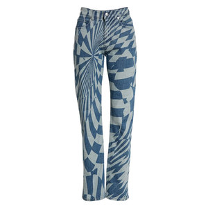 Pantalones Vaqueros Modernos para Mujer, Corte Relajado, Estilo Casual, Comodidad Diaria - Product Image 1